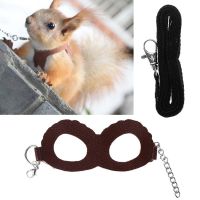 HR Store Small Pet Rabbit Harness Vest and Leash Set Pet Harness Adjustable Guinea Pig Hamster Training Walking