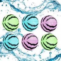 Fun Reusable Water Bomb Splash Balls Water Balloons Absorbent Ball Pool Beach Play Toy Pool Party Favors Kids Water Fight Games Balloons
