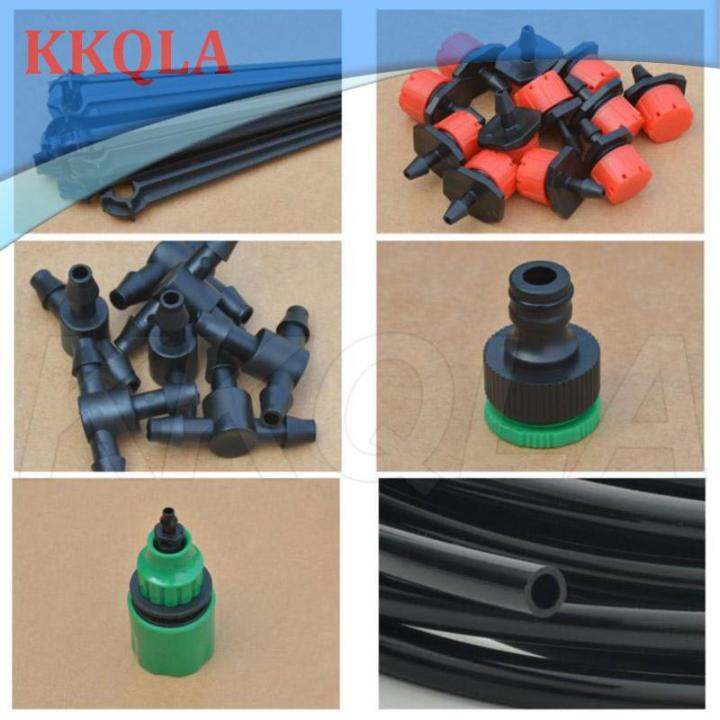 qkkqla-5m-drip-irrigation-set-micro-sprinklers-spray-4-7-water-cooling-moisturizer-auto-watering-system-kit-diy-garden-tools