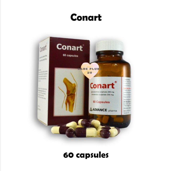 Conart Capsules (60's) Glucosamine + Chondroitin Osteoarthritis Lazada