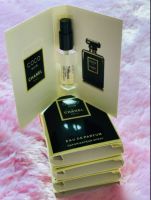 Tester  CHANEL Coco Noir Paris EAU DE PARFUM 2 ml. น้ำหอม ผสมผสานกับกุหลาบ กระดังงา ดอกมะลิ แฝงด้วยหญ้าแฝกและไม้ซีดาร์ ติดทนนาน ฉีดได้ถึง 30 ครั้ง