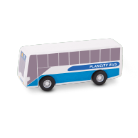 PlanToys ของเล่นเสริมพัฒนาการ Bus รถบัส