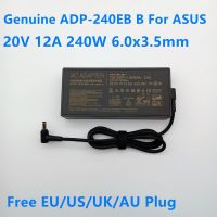 12A 20V 240W ADP-240EB B ของแท้ใหม่ A20 240P 1A Charger Laptop AC อะแดปเตอร์สำหรับ ASUS ROG 15 RTX2080 G733QS แหล่งจ่ายไฟ UX582LR