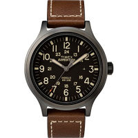 Timex x Mossy Oak Expedition Scout 43 Watch Brown/Black