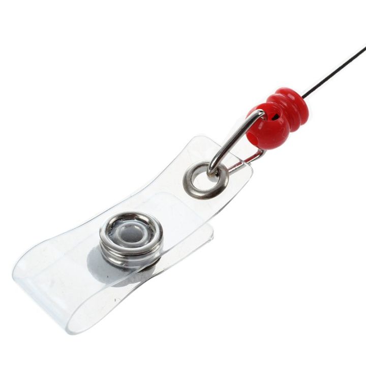 recoil-retractable-yo-yo-key-ring-pull-chain-belt-clip-id-card-holder-ski-pass