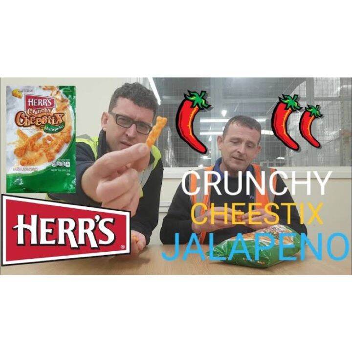 items-for-you-herr-s-crunchy-cheestix-255g-ข้าวโพดอบกรอบรสชีส-ทำจากเรียลชีส-นำเข้าจากอเมริกา-ขนมอเมริกา