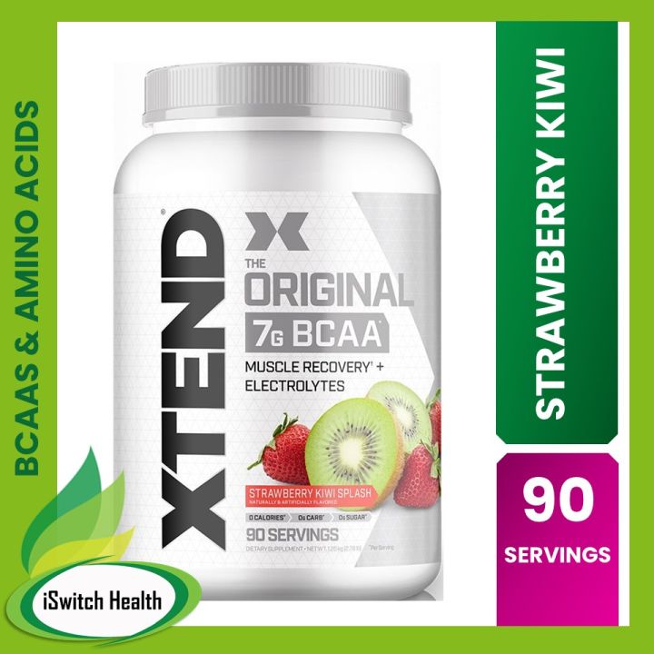 Scivation Xtend BCAA Drink 90 servings Strawberry Kiwi Lazada PH