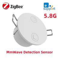 E Life Smart Store EWelink Zigbee เซ็นเซอร์ตรวจจับการปรากฏตัวของมนุษย์5.8กรัมมิลลิเมตรเซ็นเซอร์ตรวจจับการเคลื่อนไหวเครื่องตรวจเรดาร์คลื่นสำหรับระบบอัตโนมัติในบ้านการตรวจจับหลายเป้าหมายการตรวจเซ็นเซอร์ร่างกายมนุษย์ที่มีความแม่นยำสูง