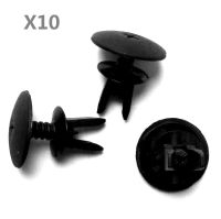 ✲♝☢ Nylon Fastener Rivet Push-Type Retainer Clip For VW 1H0-819-055-C01C