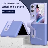 เคส N2 Oppo Find มีฝาพับแฟชั่น + ที่ใส่ด้านหลังบางพิเศษสำหรับ Oppo Find N2Flip FindN2 N2Flip แบบฝาพับ OppoFindN2Flip 5G เคสป้องกันโทรศัพท์กันกระแทก