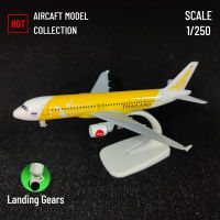 Asale 1:250โลหะเครื่องบินรุ่น , THAILAND A320เครื่องบินการบินตกแต่ง Miniature Art Collection Kid Boy ToyM