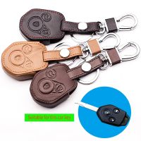 ◆❇ High Quality Leather Key Cover for Subaru 2013 2014 Forester Inland SUBARU XV Legacy 3 Button Straight Key Shell starline a91