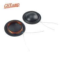 GHXAMP 25.4มม. ลำโพง Voice Coil 4 Ohm ผ้าไหมเมมเบรนทวีตเตอร์ Coil ข้างเดียวสำหรับซ่อม25.5 Core ลำโพงอุปกรณ์เสริม2Pc