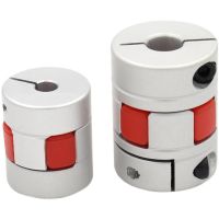 【CW】 Three Jaws D25L30 Coupler Aluminium Plum Flexible Shaft Coupling Motor Connector CNC Couplings 5/6/6.35/8/10/12mm