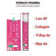 Sủi Collagen chiết xuất từ Collagen, l-systine, lựu đỏ, cam vàng giúp trắng