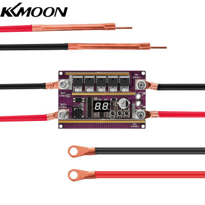 KKmoon 99 Gears Of Power ปรับมินิจุดเครื่องเชื่อมคณะกรรมการควบคุมสำหรับการเชื่อมทรงกระบอกลิเธียมค้างคาว-Tery นิกเกิล-โลหะไฮไดรด์ค้างคาว-Teries และ0.1-0.3มิลลิเมตรแผ่นนิกเกิล