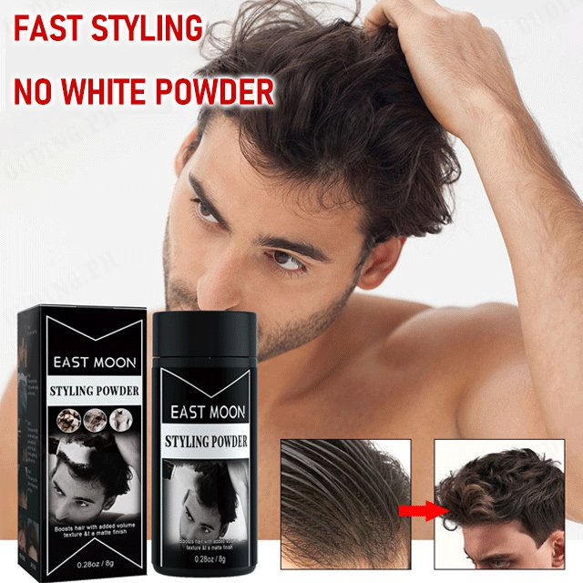 ouding East Moon Men's Texture Powder for Moisturized Defined Hair ...