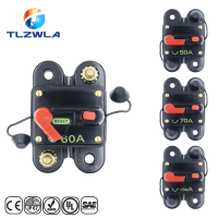 1PCS 50A 60A 80A 100A 125A 150A 200A อุปกรณ์เสริมเครื่องเสียงรถยนต์ Inline Circuit Breaker ฟิวส์สำหรับ 12V ป้องกัน SKCB-01-100A ขายร้อน-Youerd