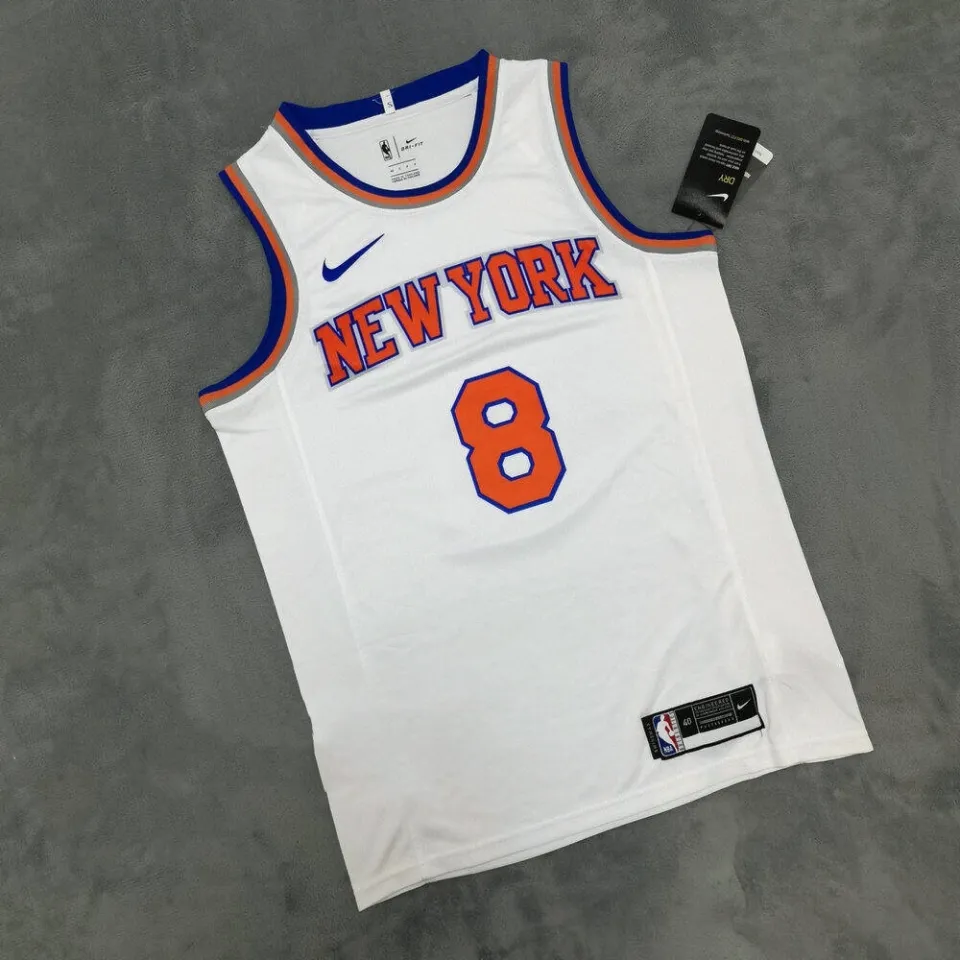 NIKE NewYorkKnickNo.8【 LatrellSprewell】+mu-8.com