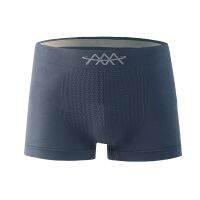 bjh₪■❀  Mens Panties Seamless Breathable Mid Waist Traceless Elastic Male Underpants Boxers