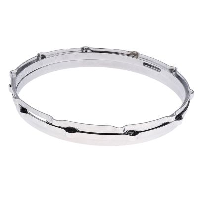 ；‘【； Tooyful 1 Pair Snare Drum Hoop Ring Rim Aluminum Alloy For 14 Snare Drum Percussion Instrument Parts Accessories