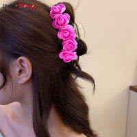 ดอกไม้สีธรรมชาติกิ๊ฟติดผม12เซนติเมตรโฟมดอกไม้แชมเปญห้าคลิปห่วง Charming เครื่องประดับผมผู้หญิง