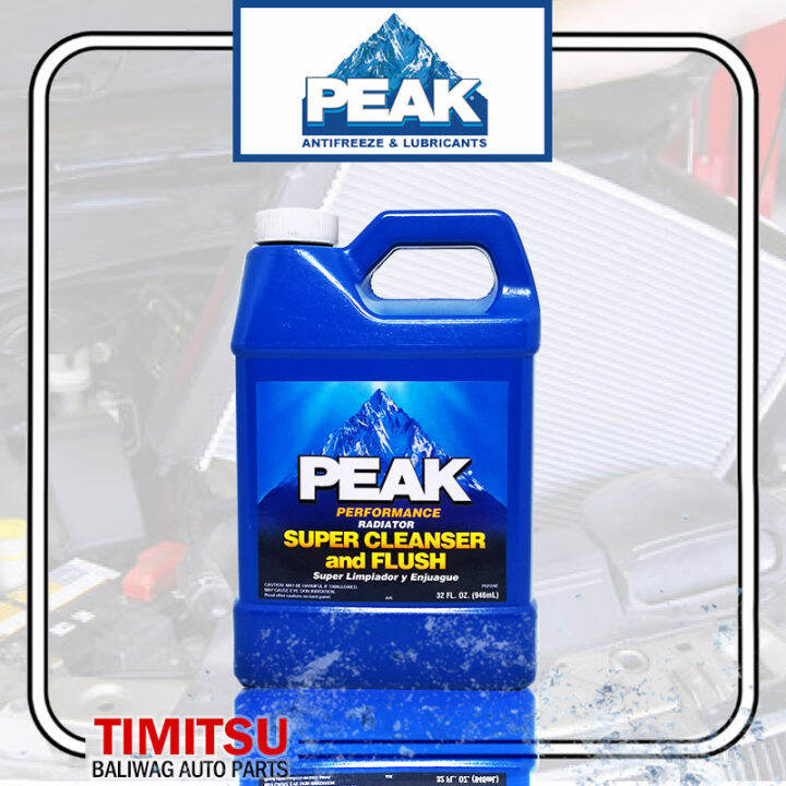 PEAK PERFORMANCE RADIATOR SUPER CLEANSER AND FLUSH 946 ML Lazada PH
