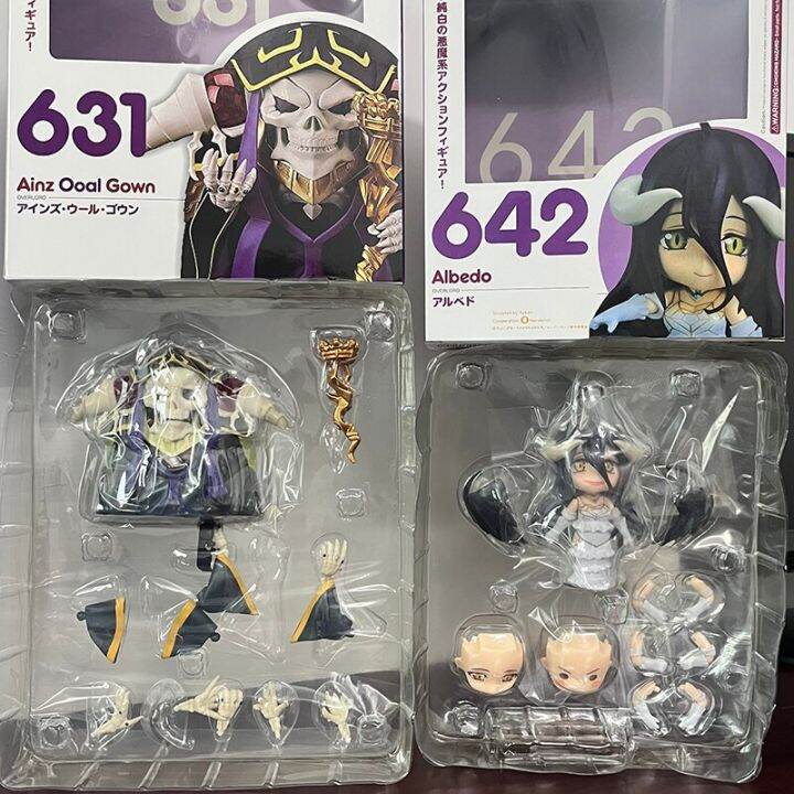 nendoroid-overlord-albedo-642รูปอะนิเมะ-ainz-ชุด-ooal-631หุ่นพีวีซีตุ๊กตาคอลเลกชั่นของเล่นแฮนด์เมดของขวัญขยับได้