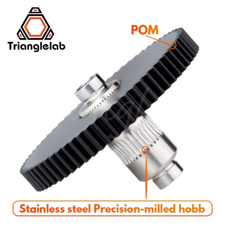 trianglelab-stainless-steel-precision-milled-hobb-tatan-gear-motor-gear-1set-gear-kit-for-3d-printer-reprap-tatan-extruder