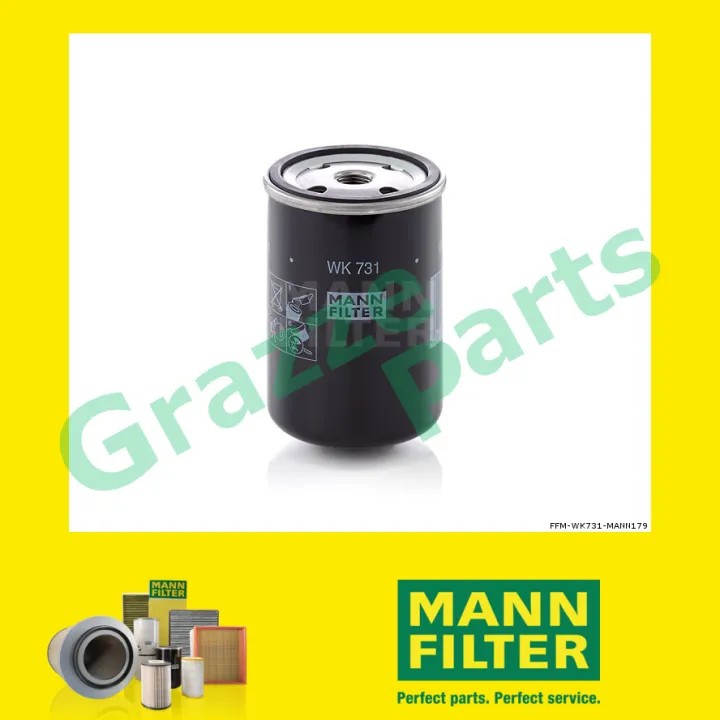 Original Mann Fuel Filter WK731 WK 731 Fuchs Bagger 500 Series 500 K ...