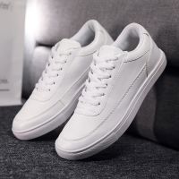 COD ♚☸✁ The Outline Shop27dgsd6gfd Lowst Price Mens White Shoes Low Tops Sneakers Non-slip Casual Shoes Korean Student Shoes