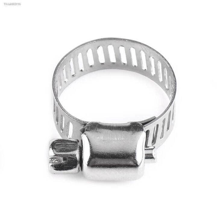 10pcs-iron-galvanized-adjustable-drive-hose-clamp-fuel-line-worm-size-gear-clip-pipe-clamp-tube-fasterner-8mm-spring-pipe-clip