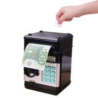 《Huahua grocery》กระปุกออมสินอิเล็กทรอนิกส์ ATM รหัสผ่านกล่องเงินเงินสดเหรียญประหยัดกล่อง ATM ธนาคารตู้เซฟอัตโนมัติเงินฝากธนบัตรสำหรับเด็กเด็กเงินและธนาคาร