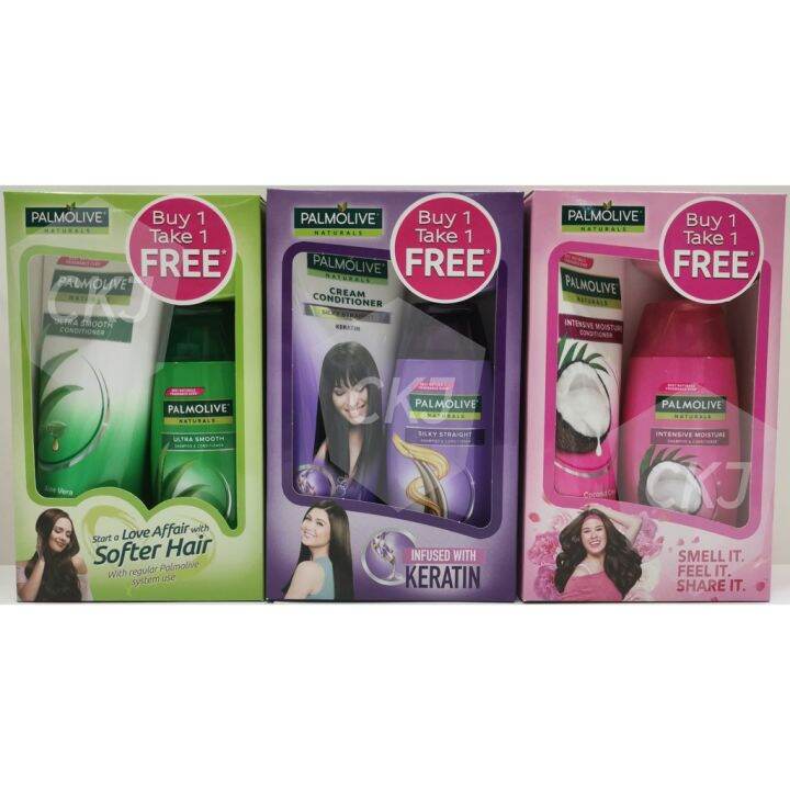 Palmolive Naturals Conditioner 180ml w/ FREE Shampoo 90ml | Lazada PH