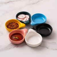 Japanese Flavor Dish Ceramic Small Dish Season Season Saucer Home Creative Cute Pie Dish Dish Coffee Table Food Sauce Sauce