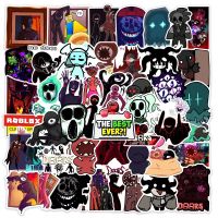 【LZ】☫✌┅  50 pçs jogo kawaii portas ro-blox figura adesivos para portátil mala de papelaria à prova dwaterproof água decalque álbum graffiti crianças brinquedos presentes