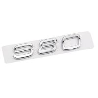 Silver D2 D5 S90 S80 S60 S40 Rear Sticker For Volvo S90 S80 S60 S40 D2 D5 Letter Word Label Sticker Volvo Trunk Sticker ABS