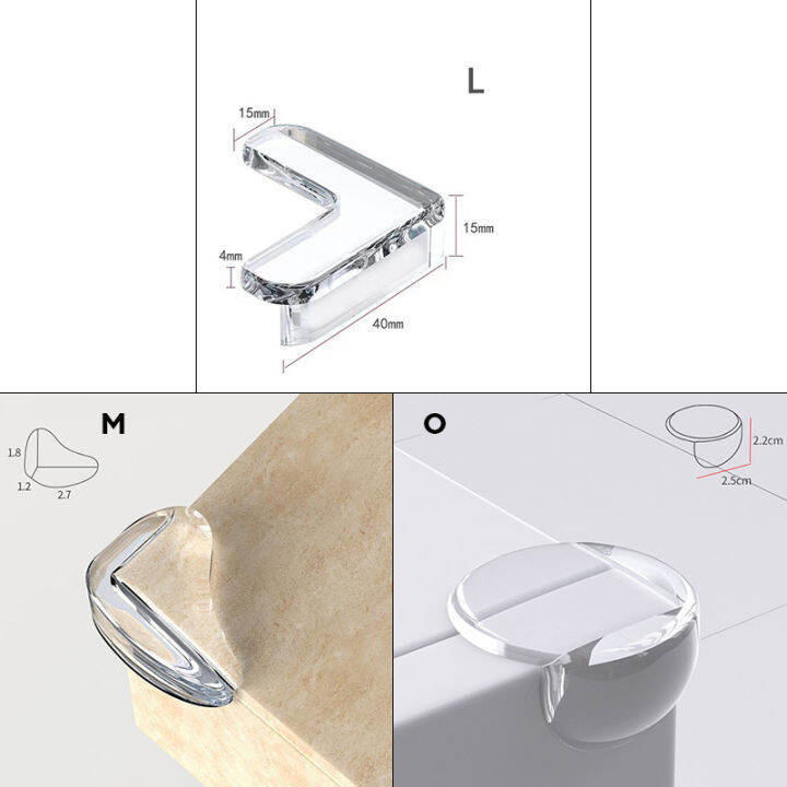 xmds-ใหม่มุมกันกระแทกมุมตารางโปร่งใสกันการชนกันของเด็กเฟอร์นิเจอร์ฝาครอบป้องกันซิลิโคนมุมปองกันโดยทำให้หนาขึ้นการชน