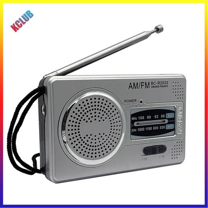 เครื่องเล่นเครื่องเล่นวิทยุแบบพกพาสะดวก-am-fm-แบบ-dual-band-เล่นเพลง-hifi-ผู้สูงอายุวิทยุใช้ไฟพอยเตอร์เหน็บกระเป๋าเสื้อวิทยุ3-5มม-แจ็คในตัวลำโพงในตัว