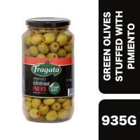 ?Product of UAE? Fragata Stuffed Olives With Minced Pimiento 935g++ ฟรากาต้ามะกอกยัดไส้ Pimiento สับ 935 กรัม