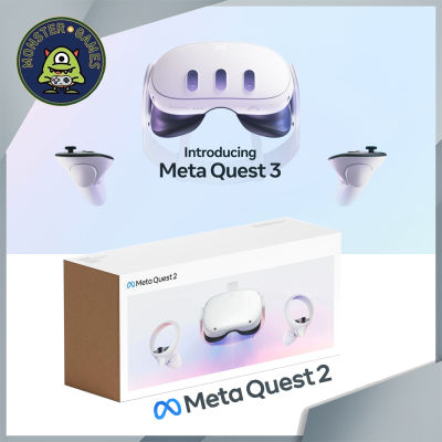 In Stock!! พร้อมส่ง!! Oculus Quest 2 128GB , Oculus Quest 2 256GB , Meta Quest 3 128GB , Meta Quest 3 512GB (Oculus Quest 3 128GB)(Oculus Quest 3 512GB)
