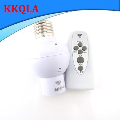 QKKQLA Infrared Wireless Remote Control Lamp Holder Dimmable Timer Bulb Cap Socket Base For Corridor Stairs Indoor Night Light