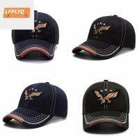 LFPLYQ ระบายอากาศได้ระบายอากาศ หมวกผู้ชายอินทรี นกอินทรี3D งานปัก หมวก Snapback กิจกรรมกลางแจ้งกลางแจ้ง ลำลองแบบสบายๆ หมวกแก๊ปเบสบอล ชายหญิง