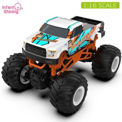 【CC】 Infant Cars Radio  2.4G 4CH Race Car for Children 1:24 Speed Electric Rc Driving