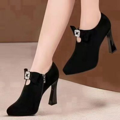 Heels Boots B72 B73 High Heeled 10 cm Import Korean Womens Ala