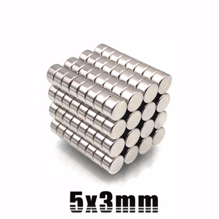 10ชิ้น-แม่เหล็กนีโอไดเมียม-5x3มิล-magnet-neodymium-5-3mm-แม่เหล็กแรงสูง-กลมแบน-ขนาด-5x3mm-แม่เหล็ก-5-3มิล
