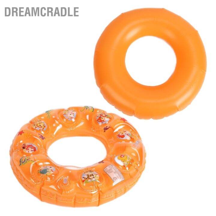 dreamcradle-แหวนว่ายน้ำเด็ก-pvc-การ์ตูนน่ารักแหวนว่ายน้ำเด็ก-summer-water-sport-beach-party-supplies