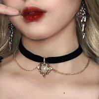 【CC】 Choker Necklace Gothic Imitation Layered Jewelry Gifts