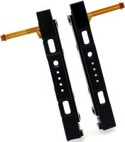 Original left Right Slide Rail Replacement Slider Rail with Sensor Flex Cable Joy Con Controller For Nintend Switch Controllers