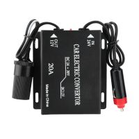 20A Car Power Supply Converter Down Transformer 24V To 12V Lighter Type Accesorios